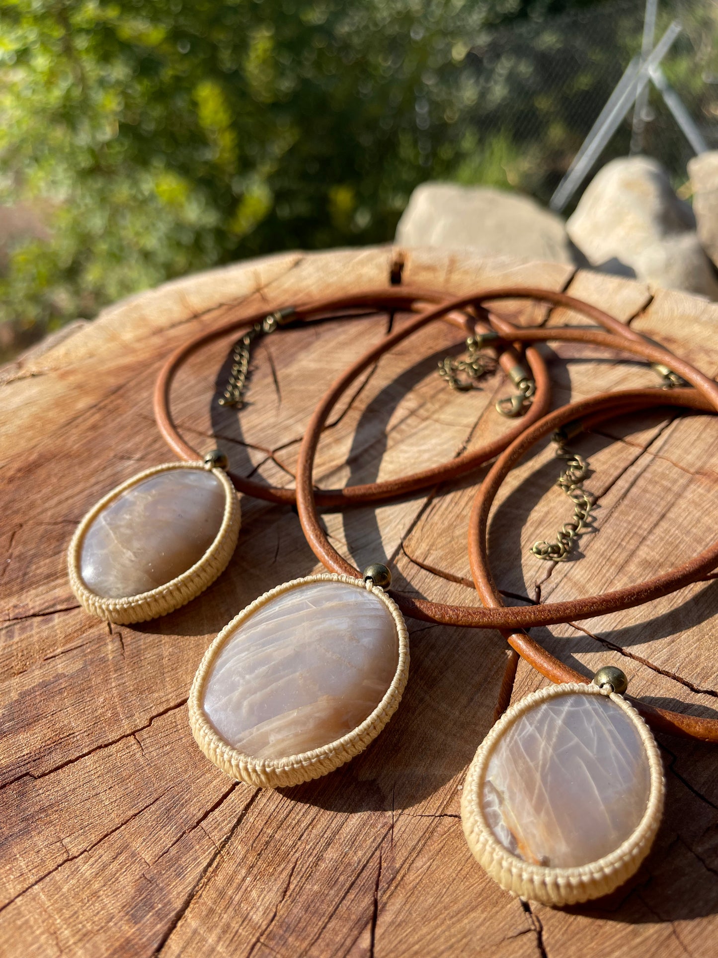 Moonstone Wizard necklace