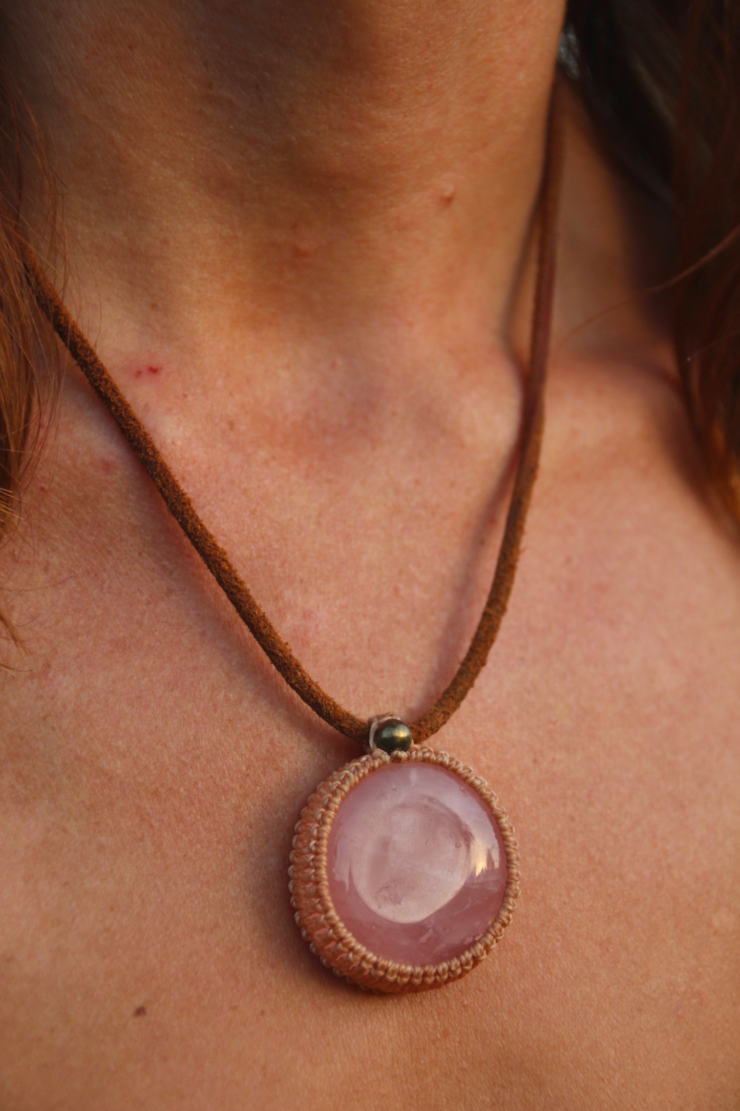 Rose Quartz Wizard necklace