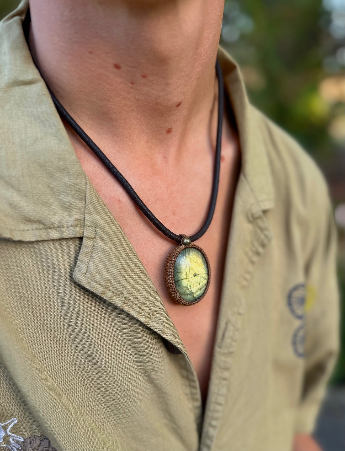 Labradorite Wizard Necklace