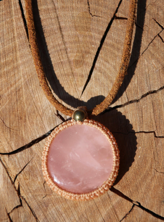 Rose Quartz Wizard necklace