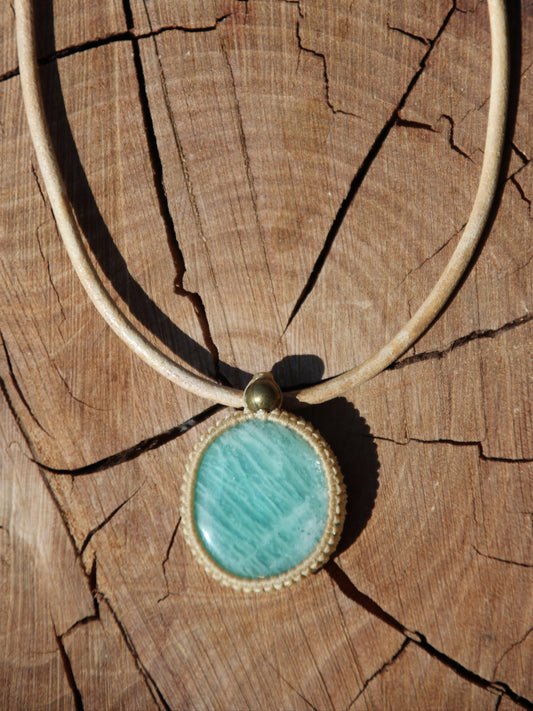 🎁 White Amazonite Mystic 'TRUTH KEEPER' (50% off)