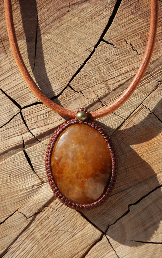 🎁 Yellow Lemonite Quartz Wizard 'GOLDEN HEALER' (50% off)